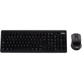 Nilox Combo Teclado + Ratón Inalámbrico Negro Precio: 13.98999943. SKU: S8413705