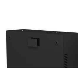 Lanberg WAF1-5203-06-00B Armario Rack 6U Bastidor de Pared con Capacidad de 60 kg, Protección IP20 y Bloqueo, Color Negro