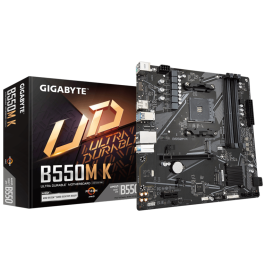 Gigabyte B550M K 1.0 placa base AMD B550 Zócalo AM4 micro ATX Precio: 93.58999947. SKU: S5621642