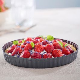 Day Molde de Tarta Desmontable de Acero Carbónico con Revestimiento Cerámico Antiadherente, Diámetro 25 cm