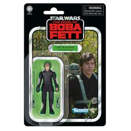 HASBRO Figura Luke Skywalker El Libro de Boba Fett Star Wars Colección Vintage Articulada 9,5cm con Accesorios