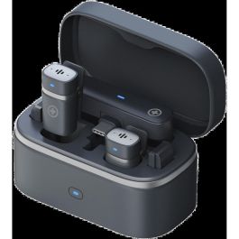Plusonic PS-TDS9 Micrófono Inalámbrico Kit USB-C/Lightning/3.5mm Klinke WiFi-Micro - Para Móvil/Cámara/PC