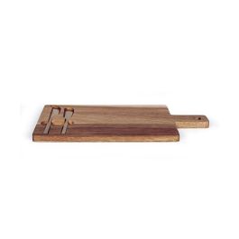 Livoo MEC138 LIV1695271684324 Tabla de Quesos de Madera de Acacia FSC 38x20 cm con 2 Cuchillos Magnéticos Precio: 25.95000001. SKU: B1474SKG9M
