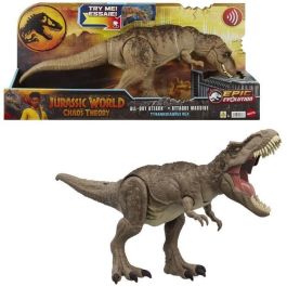 Figura de acción de ataque despiadado del tiranosaurio de Jurassic World HXF53