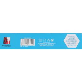 Set de 6 Vasos Mistral Cubic 260 ml - La Mediterranea (12 Cajas) Set de 6 Vasos Mistral Cubic 260 ml - La Mediterranea (12 Cajas)