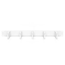 DIGITUS Rangierpanel 1HE 5x Ringe 40x60mm grau