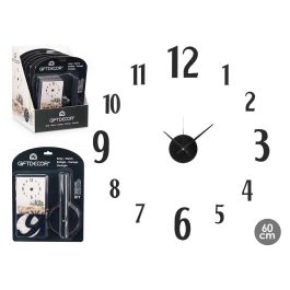 Reloj Pegatina 60 Cm Numeros Brillo Negro Giftdecor (12 Unidades) Precio: 101.59000038. SKU: B1CKTS9YZY