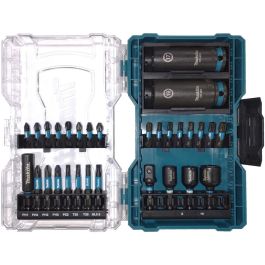 Makita Set de Puntas y Vasos de Impacto Black - 30 piezas Precio: 47.88999952. SKU: B16BH3LSGD