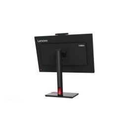 Lenovo T24v-30 Monitor IPS FHD 23.8" (60.5cm) 75Hz 4ms con Webcam, Altavoces, HDMI y DisplayPort - Negro