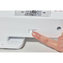 Brother HF27 Máquina de coser, 27 puntos, ojal automático, enhebrado aguja, iluminación LED, brazo libre, Blanco