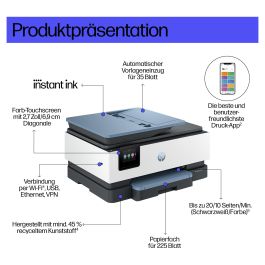 HP Multifuncion Inkjet Officejet Pro 8125e