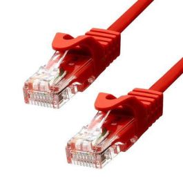 ProXtend Cable Ethernet CAT5e U/UTP Cobre (CU) PVC 7m Rojo con Alivio de Tensión y Protección Anti-Enganches Precio: 6.89000015. SKU: B186MKYF5G