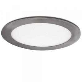 Placa LED Circular 18W 1800Lm 6000K Níquel Satinado 50.000H [GL-CL-R18N-CW]