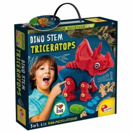 Lisciani giochi- I`ma Genius Dino Stem Triceratops, 92420, No aplicable - 8008324092420