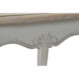Mesita Auxiliar Tradicional DKD Home Decor Blanco Natural 40 x 61 x 60 cm Set de 3 Mesita Auxiliar Tradicional DKD Home Decor Blanco Natural 40 x 61 x 60 cm Set de 3