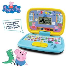 Ordenador peppa pig de aprendizaje con 5 modos de juego y muchas actividades 5,6x23,7x15,8 cm Ordenador peppa pig de aprendizaje con 5 modos de juego y muchas actividades 5,6x23,7x15,8 cm