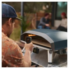 Ooni Karu 2 Pro UU-P2EE00 - Horno de Pizza para Exterior, 46 cm, Negro/Plata, Calienta a 500 °C