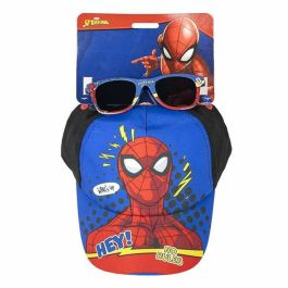Cerdá Gorra y Gafas de Sol Infantiles Spiderman 53 cm para Niños de 3 a 8 Años
