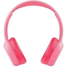 Trust 25274 Auriculares Inalámbricos Nouna Kids para Niños con Micrófono, Límite 85 dB, 15h Batería, Plegables, Rosa