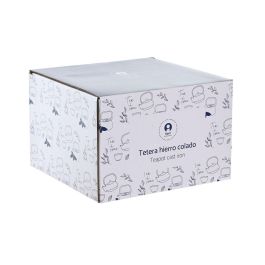 Tetera Oriental DKD Home Decor Beige Negro 15 x 19.5 x 17 cm (2 Unidades) Tetera Oriental DKD Home Decor Beige Negro 15 x 19.5 x 17 cm (2 Unidades)