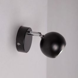 Aplique de Pared Aluminio Orientable Foco Luz de Acento Interior LED GU10 Limassol SKD-W1002