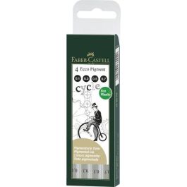 Rotulador Calibrado Faber-Castell Ecco Pigment Bolsa De 4 (0,1 - 0,3 - 0,5 - 0,7 Mm) (Set de 5) Precio: 42.58999987. SKU: B1KKCBAKXC