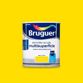 Bruguer Esmalte acrílico multisuperficie amarillo limón brillante 0,750l 5057541 - Sin olor, secado rápido, ultralavable Precio: 21.49999995. SKU: S7902823