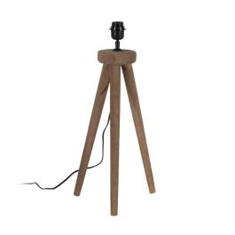 Base Lámpara Mesa Marrón Madera de Mango 24 X 24 X 48 cm Precio: 81.9049. SKU: B18MQRZ96P