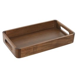 Bandeja Basicos DKD Home Decor Natural 18 x 5 x 32 cm