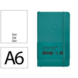 Cuaderno Con Gomilla Antartik Notes Tapa Blanda A6 Hojas Lisas Verde Aguamarina 100 Hojas 80 gr Fsc Precio: 4.49999968. SKU: B16MYD9NXN