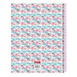 Libreta Moos Flores Multicolor A4 120 Hojas