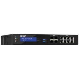 QNAP QuCPE-3034-C3758R-16G Intel Atom C3758R 8x2.5GbE RJ45 4x10GbE SFP+ 2xM.2 NVMe 16GB RAM 60W PS