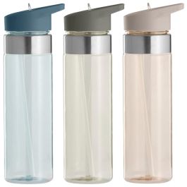 Day Botella 700 ml con Pajita Plegable de Tritán Libre de BPA, Apta para Lavavajillas, Colores Surtidos Day Botella 700 ml con Pajita Plegable de Tritán Libre de BPA, Apta para Lavavajillas, Colores Surtidos