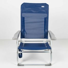 Silla plegable slim aluminio 6 posiciones con asas 47x56x89cm Silla plegable slim aluminio 6 posiciones con asas 47x56x89cm
