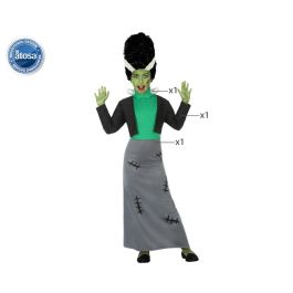 Disfraz Monstruo Niña Infantil Halloween 3-4 Años Chaqueta Vestido Cuello