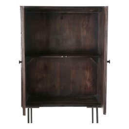 Aparador Moderno DKD Home Decor Marron Oscuro Negro 43 x 153.5 x 84 cm