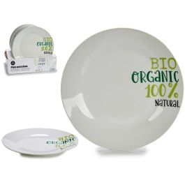Plato Llano Porcelana 24.4 cm Organic - Arte Regal (20 Unidades) Precio: 44.5000006. SKU: B189P9MT8A