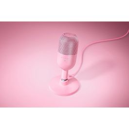 Razer RZ19-05050200-R3M1 Micrófono de superficie para mesa USB Tipo C, Metálico cuarzo, 110 dB, 20-20000 Hz