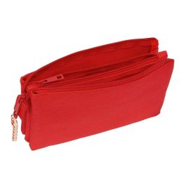 Safta Portatodo Triple Casitas Merry Xmas 22x12x3cm