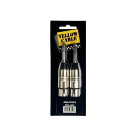 Adaptador De 1/4? Stereo Macho A 2 Xlr Hembra Adaptador De 1/4? Stereo Macho A 2 Xlr Hembra Precio: 6.99955355. SKU: B18FXVS6AR