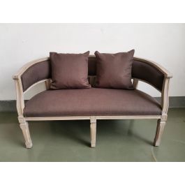 DKD Home Decor Sofá Tradicional 69 x 72 x 122 cm Marrón Precio: 405.50000007. SKU: S3015636