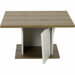 Diagone ATOS1E76056 Mesa de centro ATOS Bar Cuadrada Roble Helvezia/Blanco 69x69x38 cm