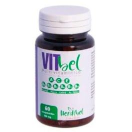 Vitbel Multivitamínico 60 Comprimidos Masticables Vegano | Vitaminas C, B, A, E, Hierro y Ácido Fólico Precio: 12.7900003. SKU: B1DYSLSPZP