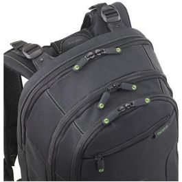 Targus TBB013EU Mochila para portátil 15.6" EcoSpruce Negro, fabricada con materiales reciclados y resistente al agua
