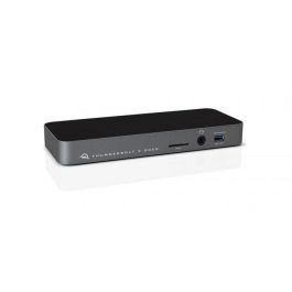 OWC Thunderbolt 3 Dock 14 Puertos 85W Carga USB 3.1 Mini DP Ethernet Lector SD/microSD Audio Mac/PC Gris Espacial OWC Thunderbolt 3 Dock 14 Puertos 85W Carga USB 3.1 Mini DP Ethernet Lector SD/microSD Audio Mac/PC Gris Espacial