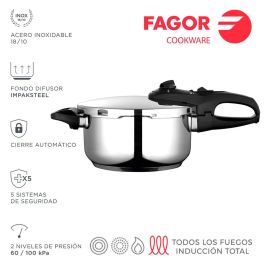 Olla Express Fagor DUO 4L RAPID
