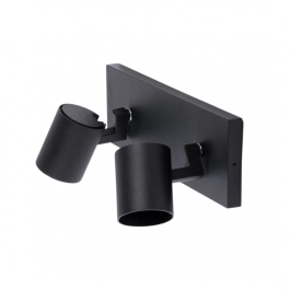 Lumiastra Aplique de Pared LUM-P2GU10-B Orientable Aluminio 2xGU10 Interior Precio: 29.49999965. SKU: B19J7XXXKD