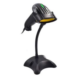 Lector Código de Barras con Soporte Ewent EW3410 LED USB Negro