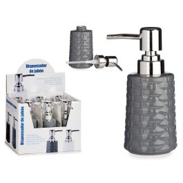 Dosificador Jabon Ceramica Relieve Gris Berilo 6X14CM (24 Unidades) Precio: 48.68999949. SKU: B18GB3PH8X