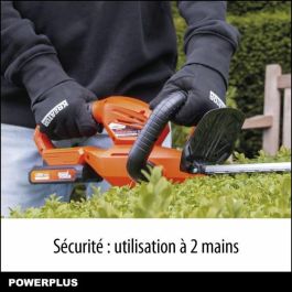 Dual Power POWDPG75320 con Cuchilla 580mm, Desviación 18mm, 20V, Batería y Cargador Incluidos